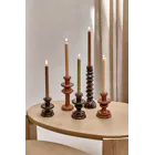 Bougeoir XL - brun foncé