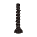 Bougeoir XL - brun foncé