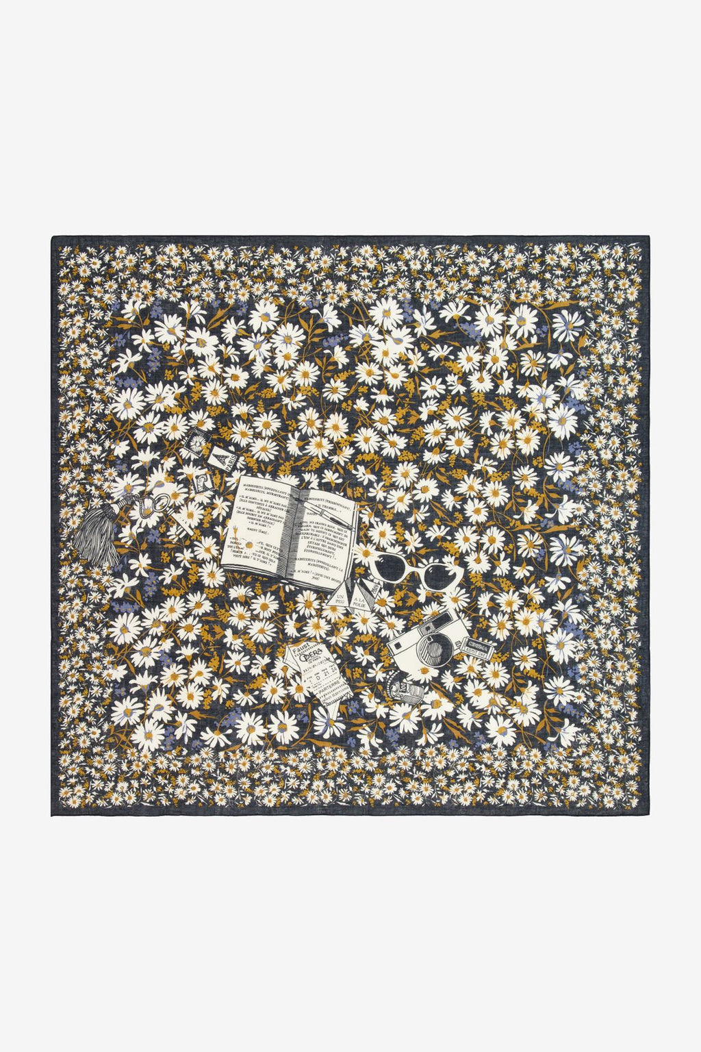 Carre 100 faust - noir 1