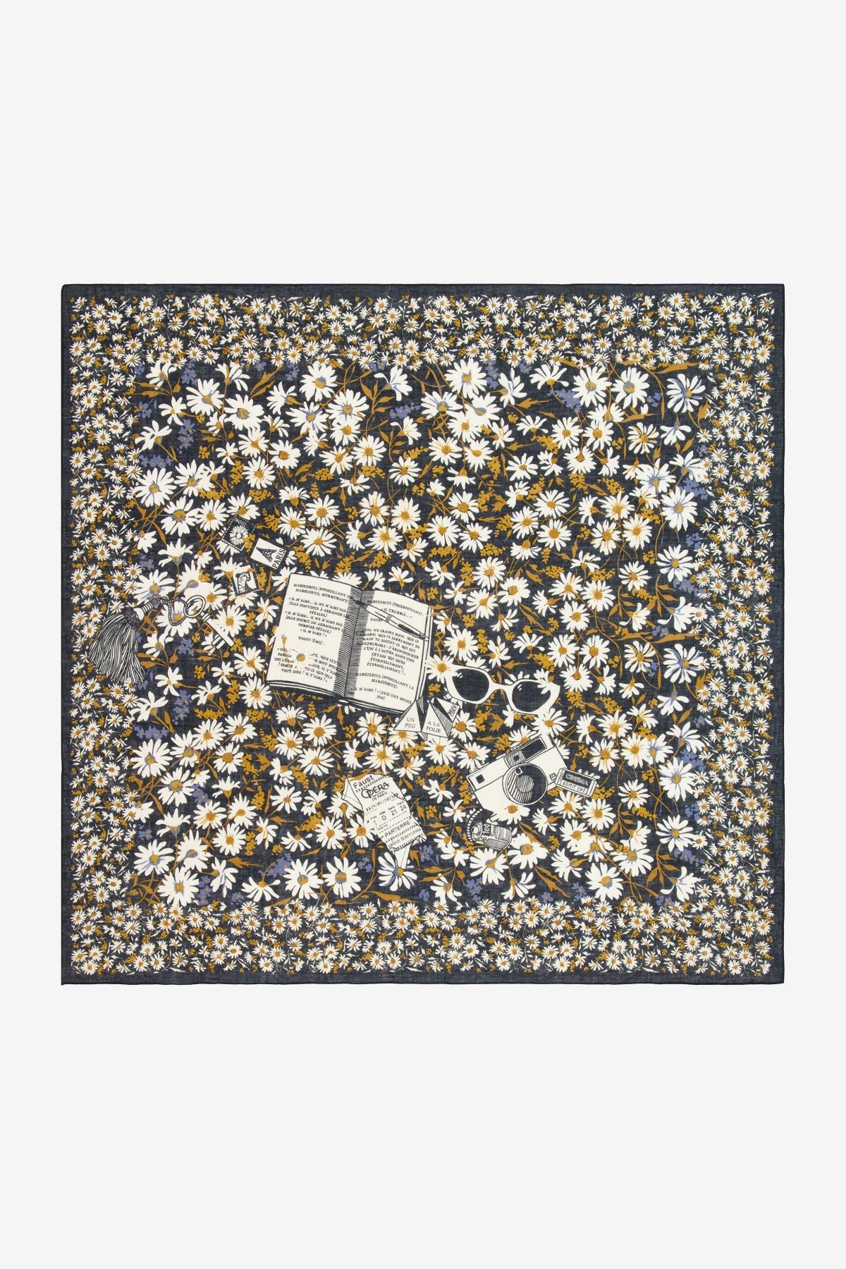 Carre 100 faust - noir 1