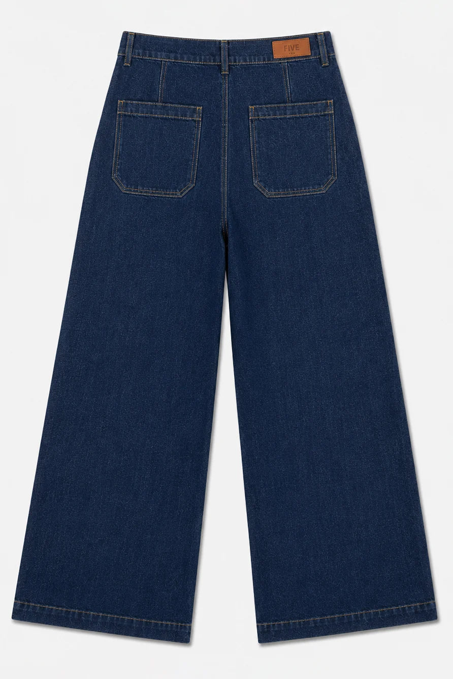 Jeans Lucia crop large - Raw