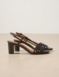 Sandales n592 cuir nappa - noir