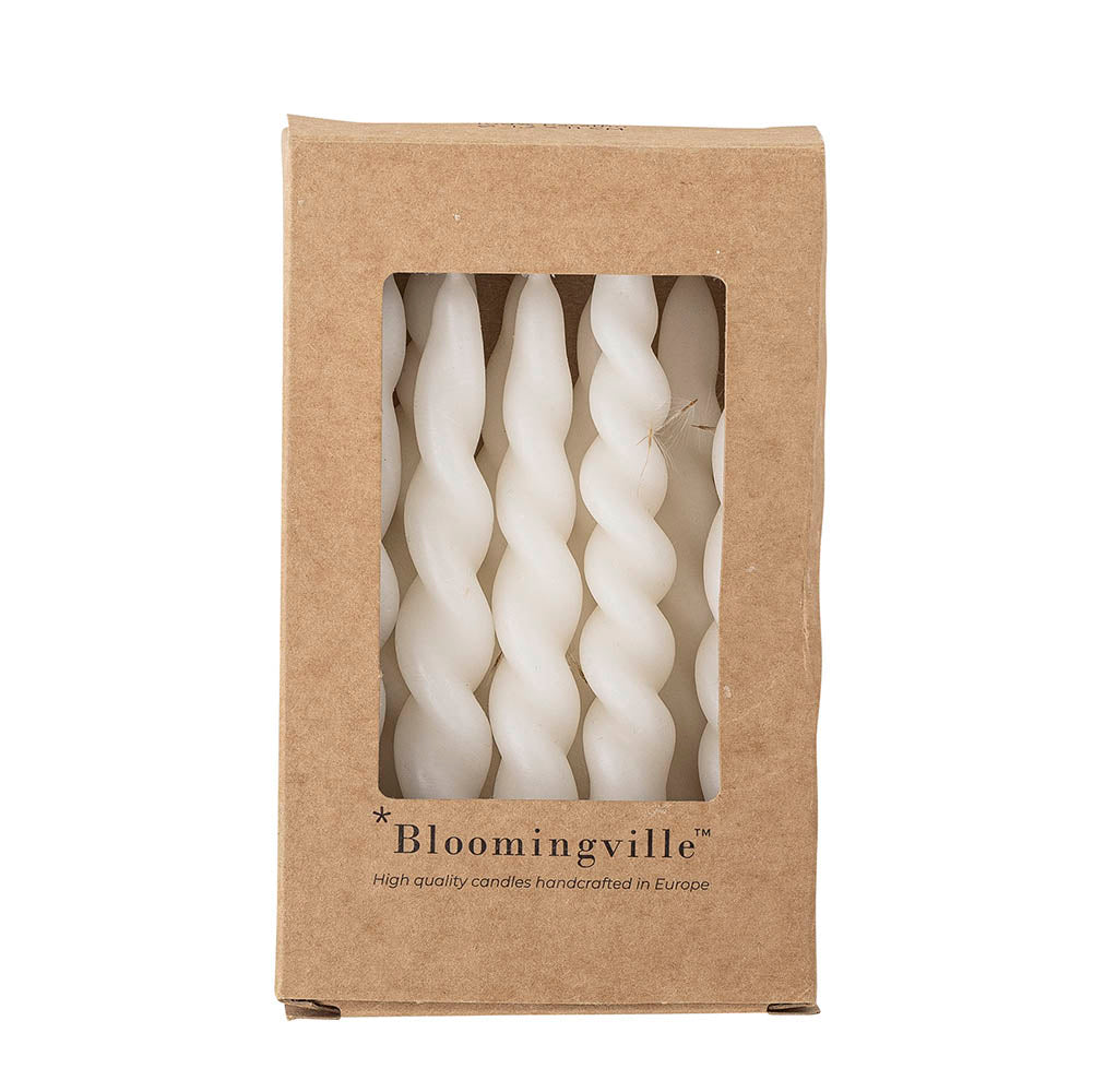 Twist Bougie, Blanc, Paraffine