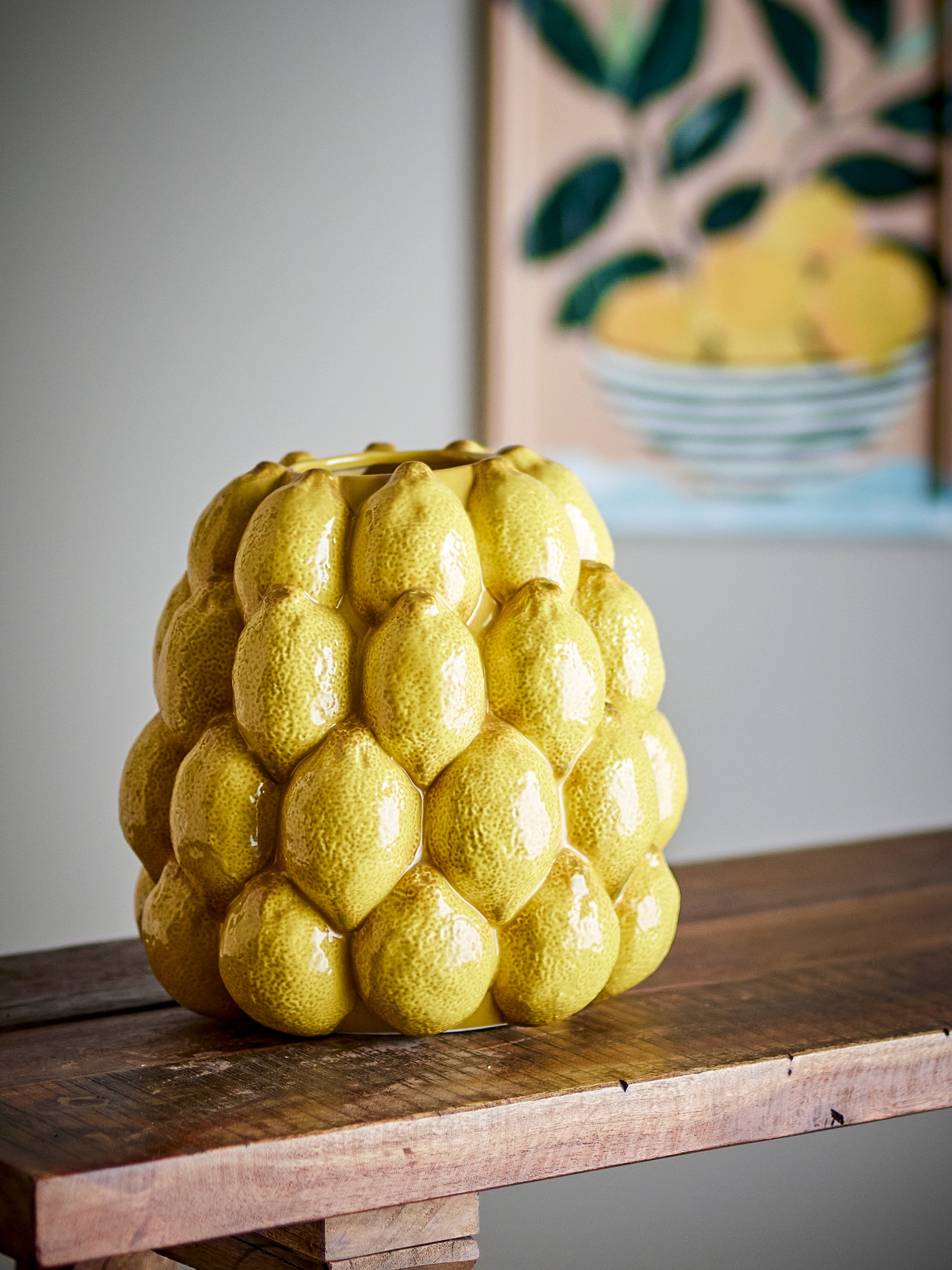 CITRON VASE - JAUNE