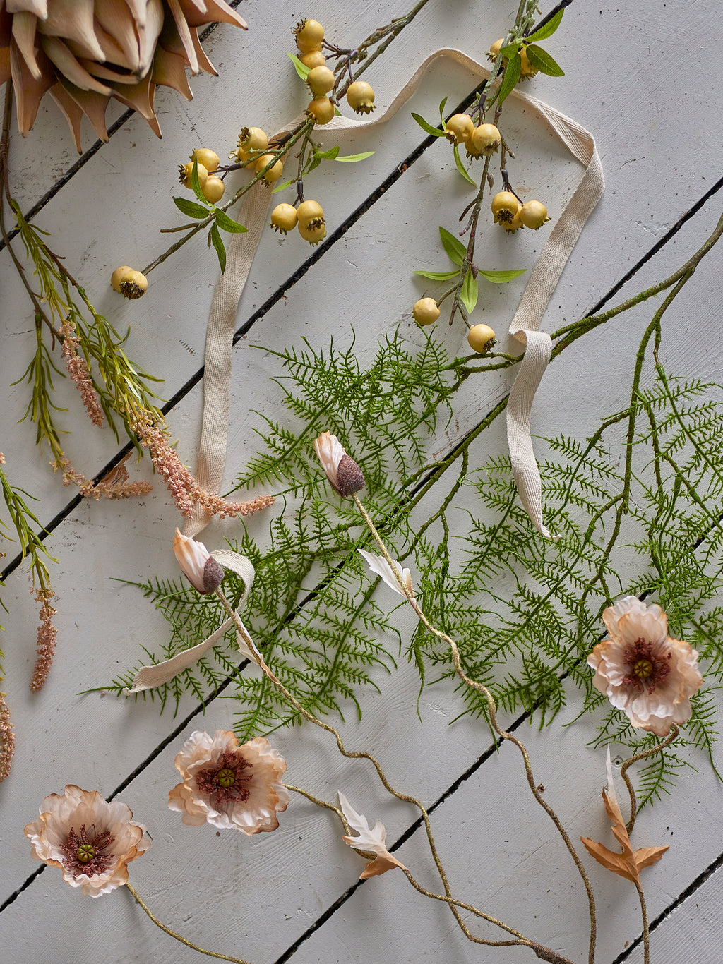 HAWTHORN - Branche fleur artificielle