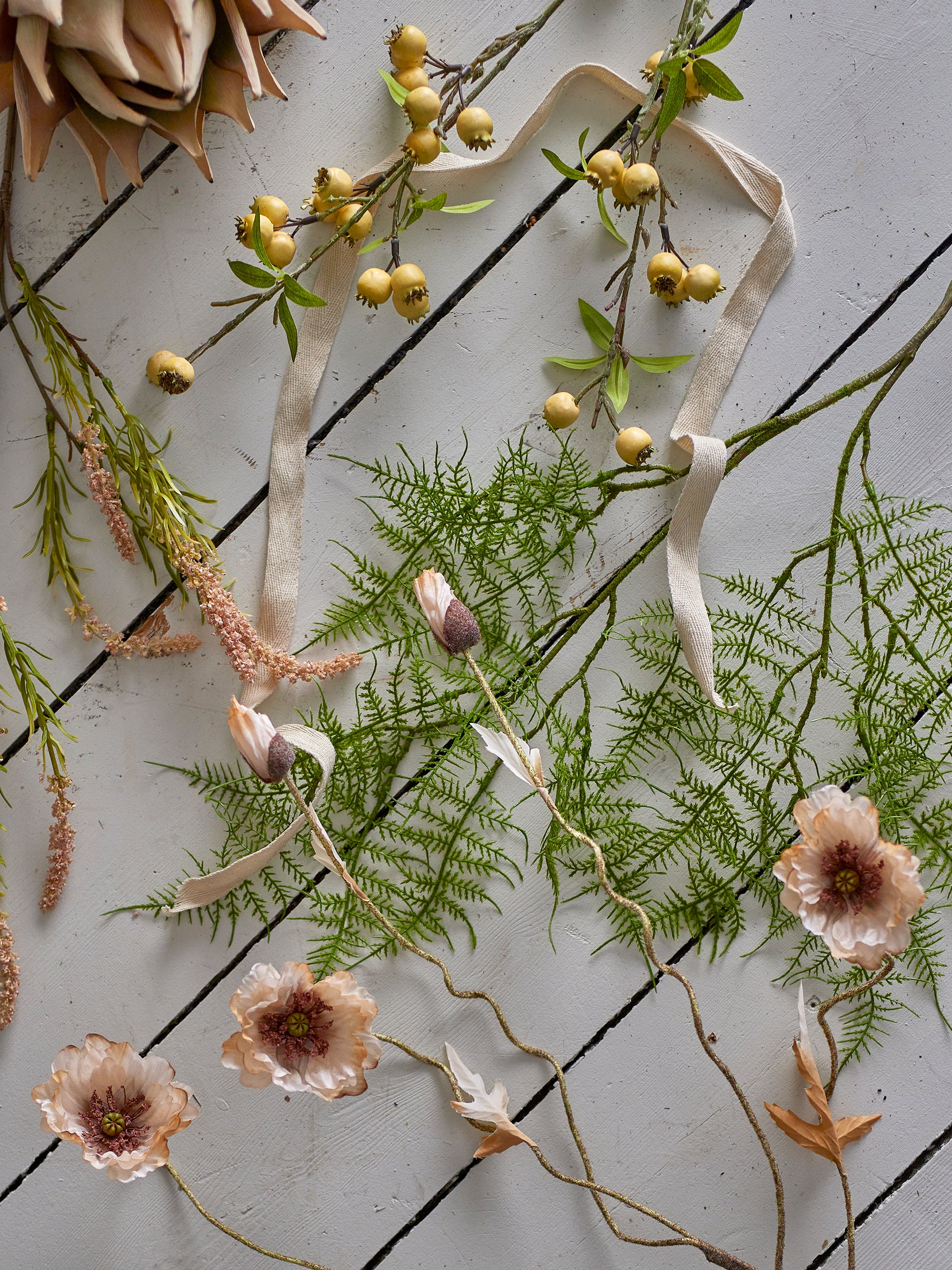HAWTHORN - Branche fleur artificielle