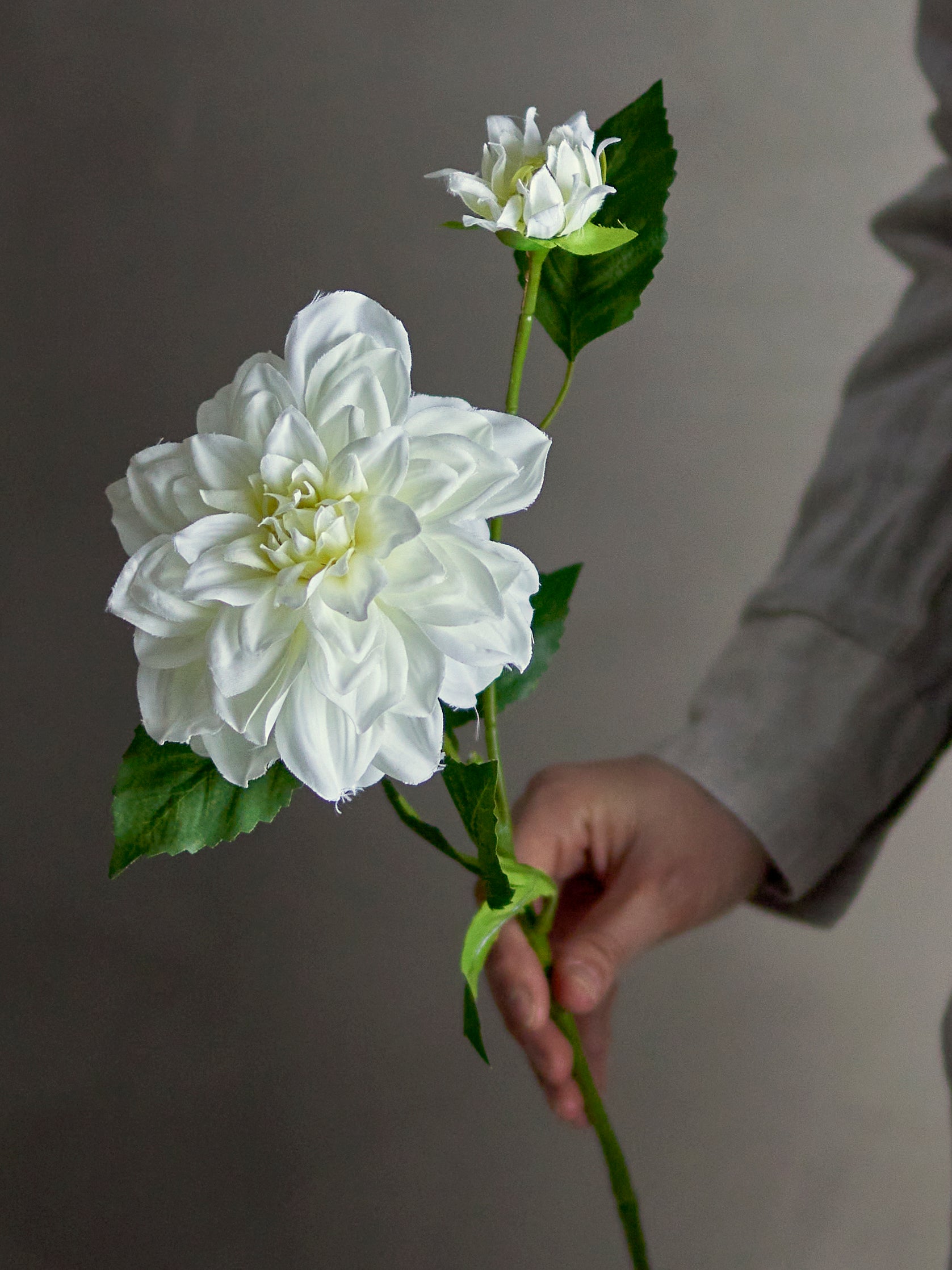DAHLIA - Tige fleur artificielle