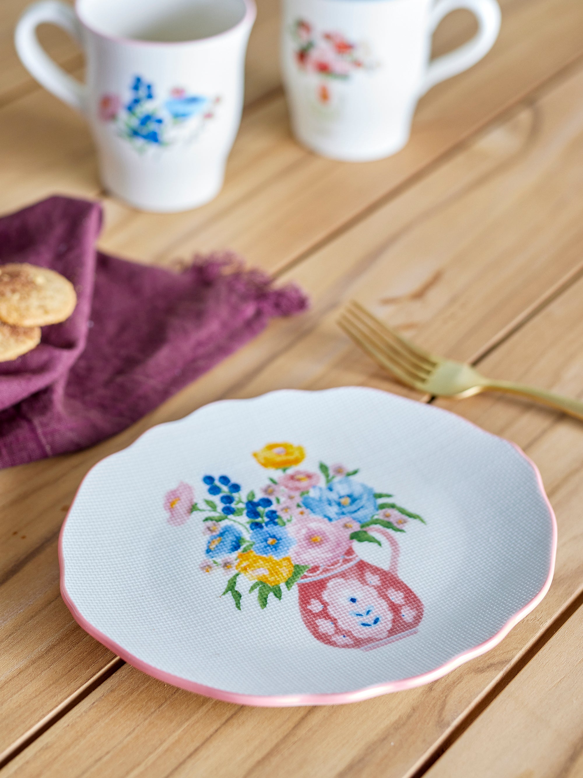 Dorothy Assiette, Multicolore, Grès