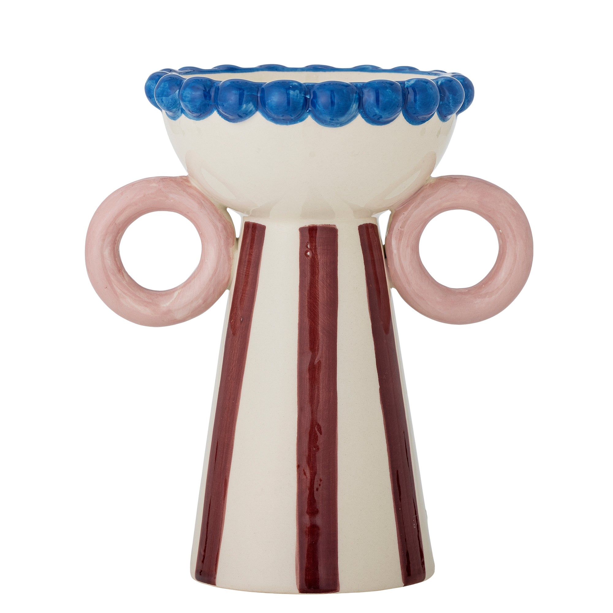 Hyldia Vase, Multicolore, Grès