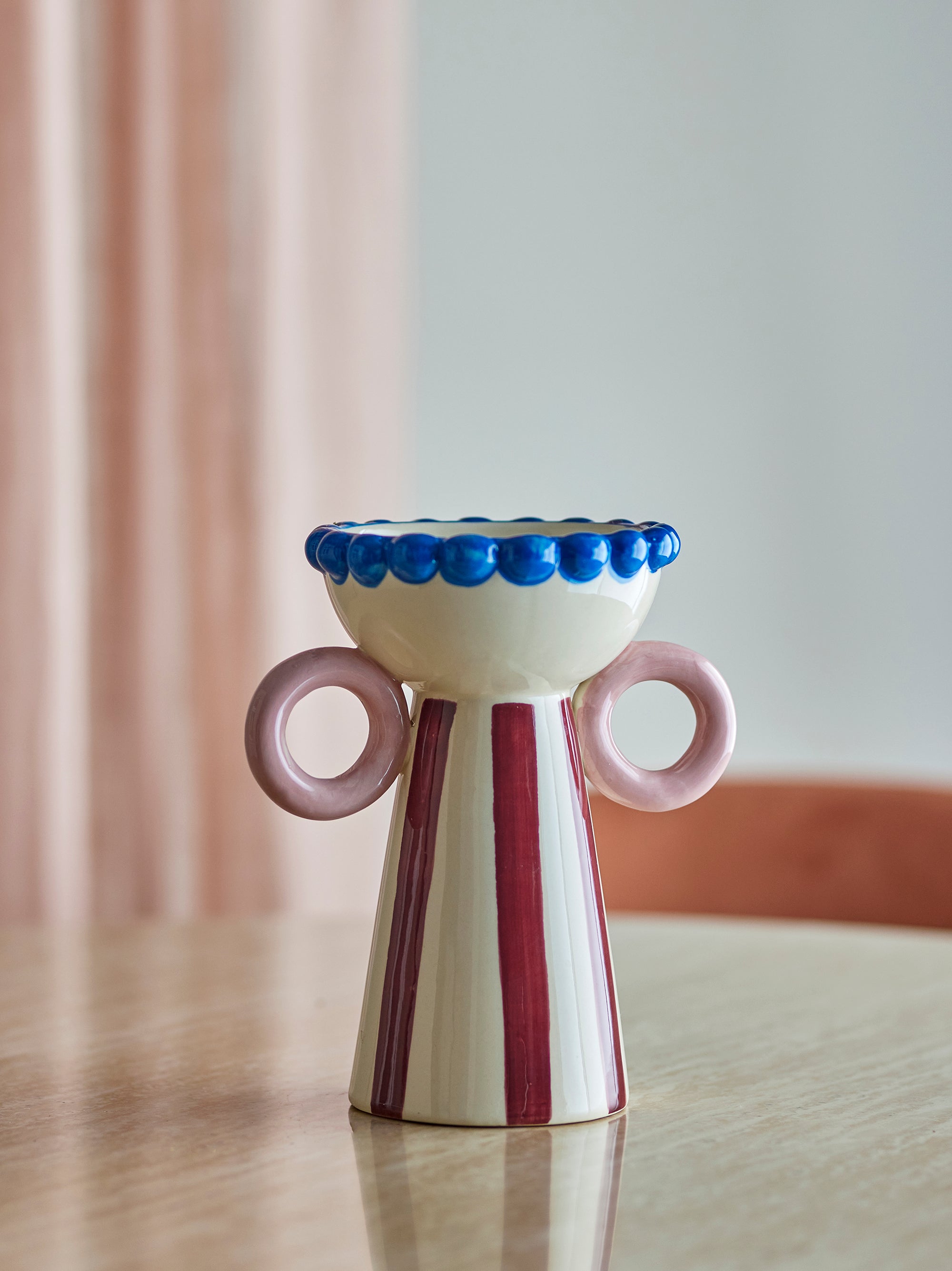 Hyldia Vase, Multicolore, Grès