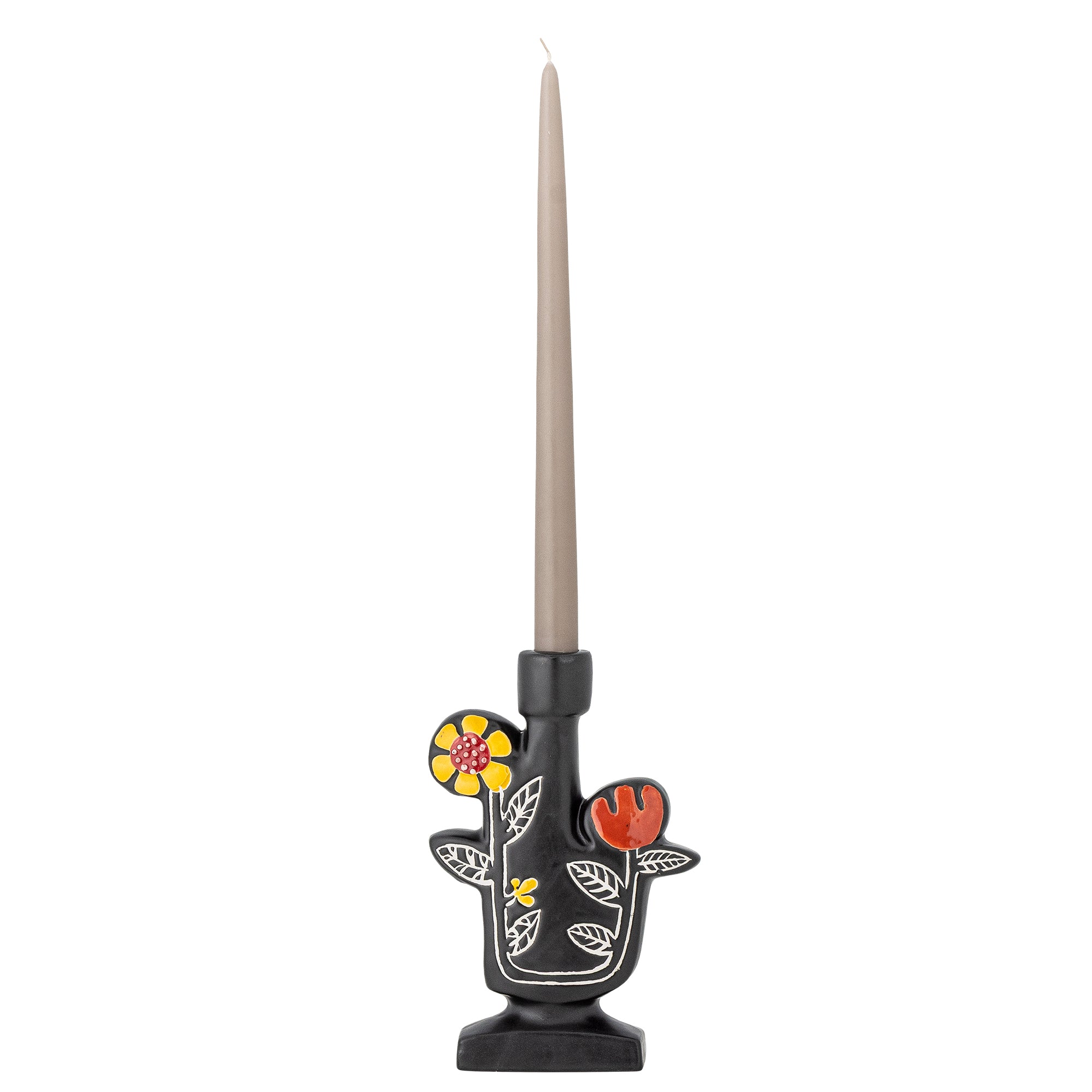 Vivielle Bougeoir, Multicolore, Grès