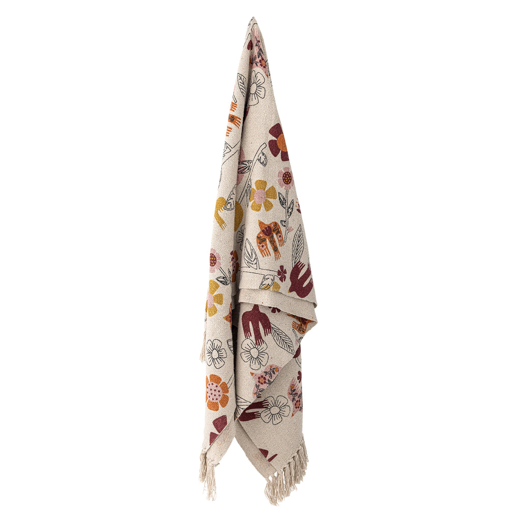 Vivielle Plaid, Multicolore, Coton recyclé