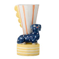 Dachsy Vase, Multicolore, Grès