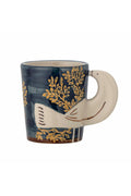 HEZHA - Mug bleu à motifs
