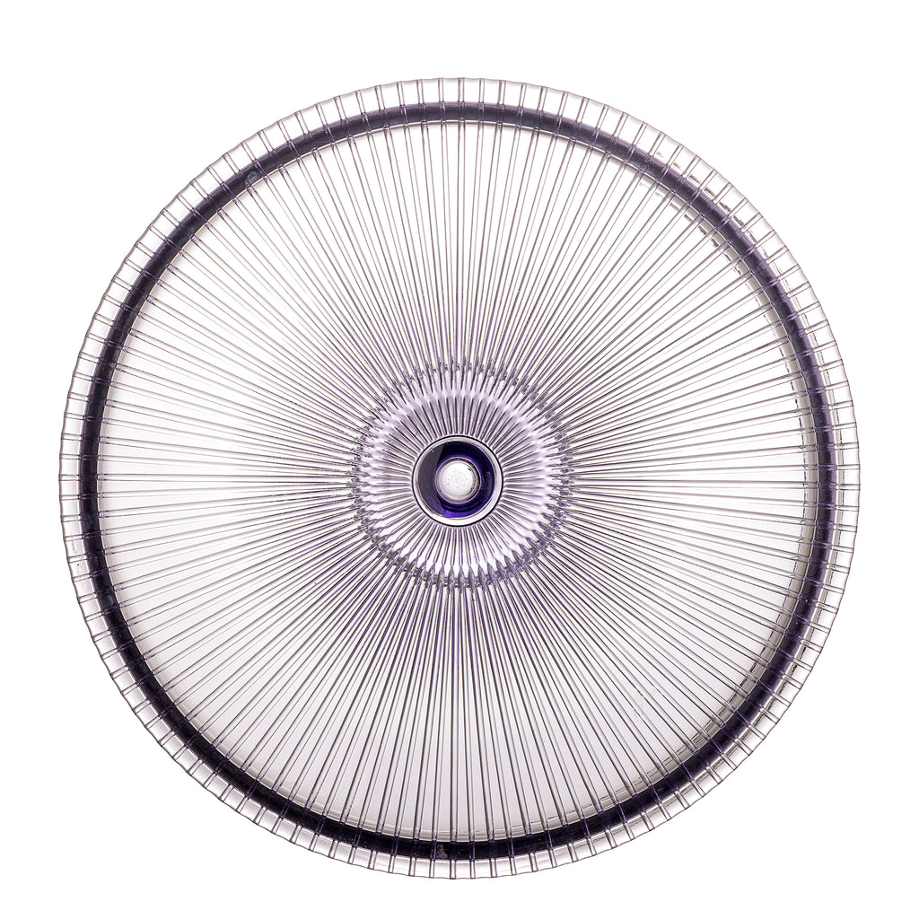 Tayo Cake Tray w/Dome, Multicolore, Verre