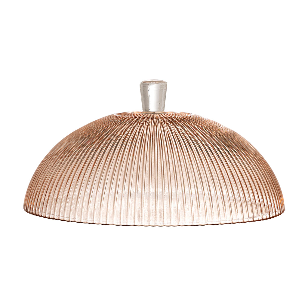 Tayo Cake Tray w/Dome, Multicolore, Verre