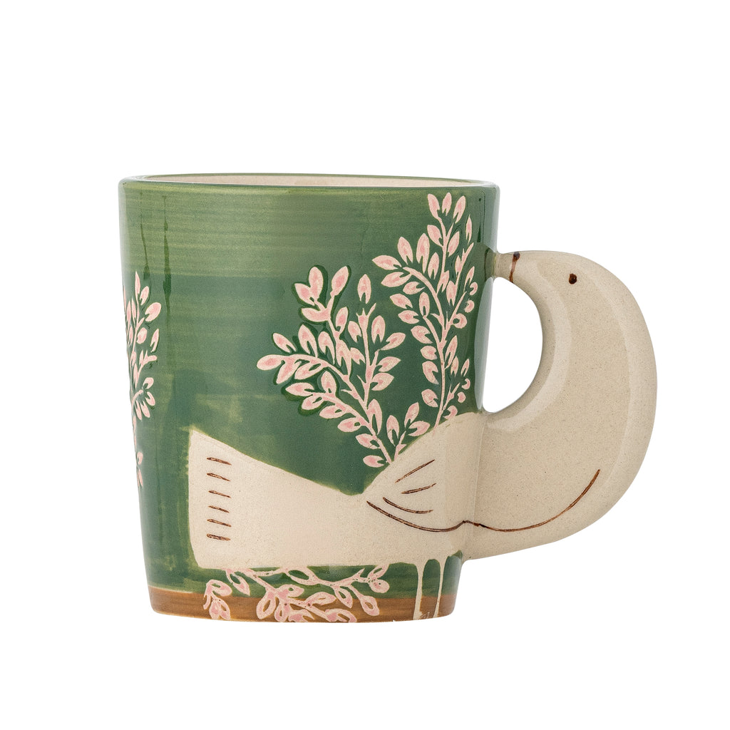Hezha Tasse, Verte, Grès
