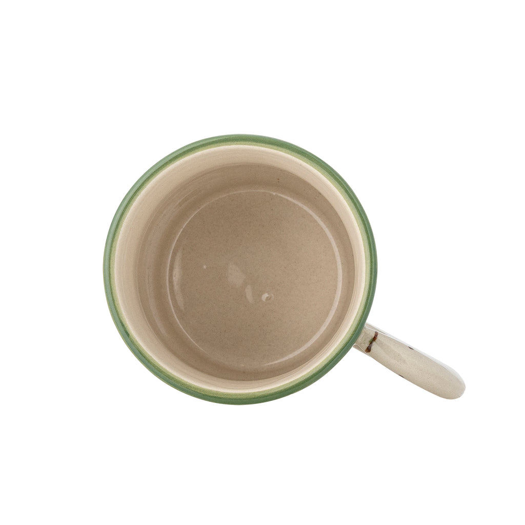 Hezha Tasse, Verte, Grès