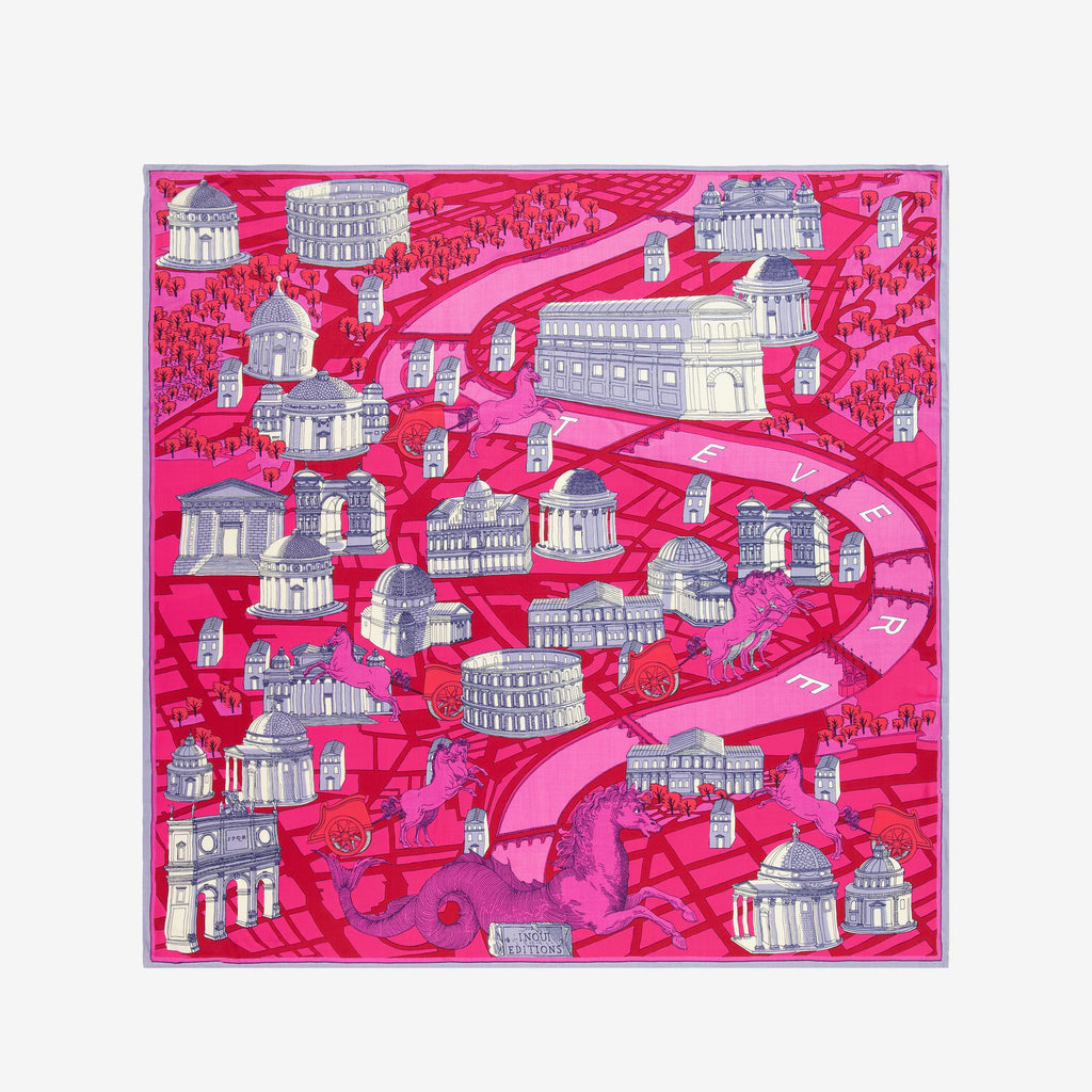Carre 100 - rome - rouge 3