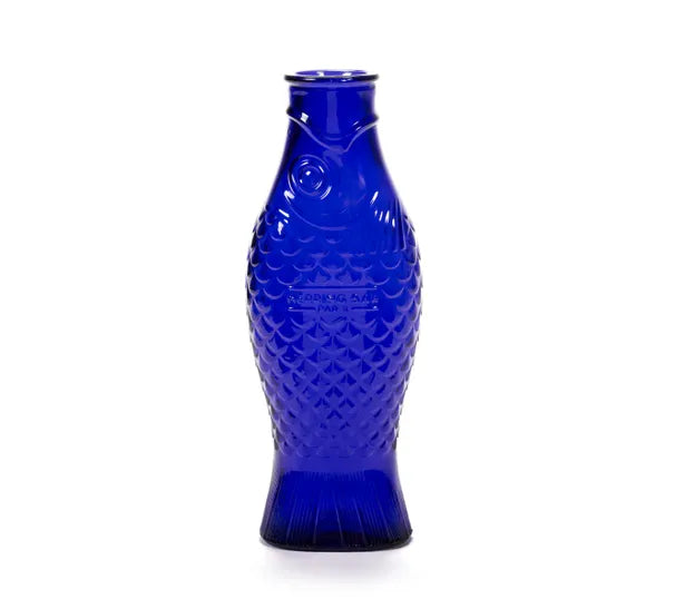 Carafe fish - bleu cobalt