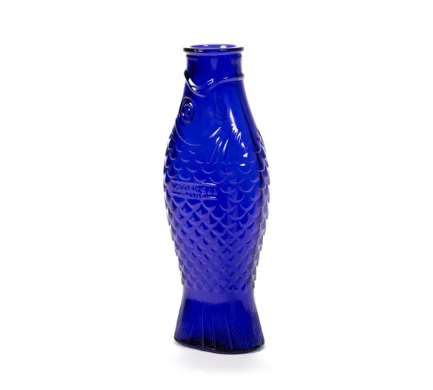 Carafe fish - bleu cobalt