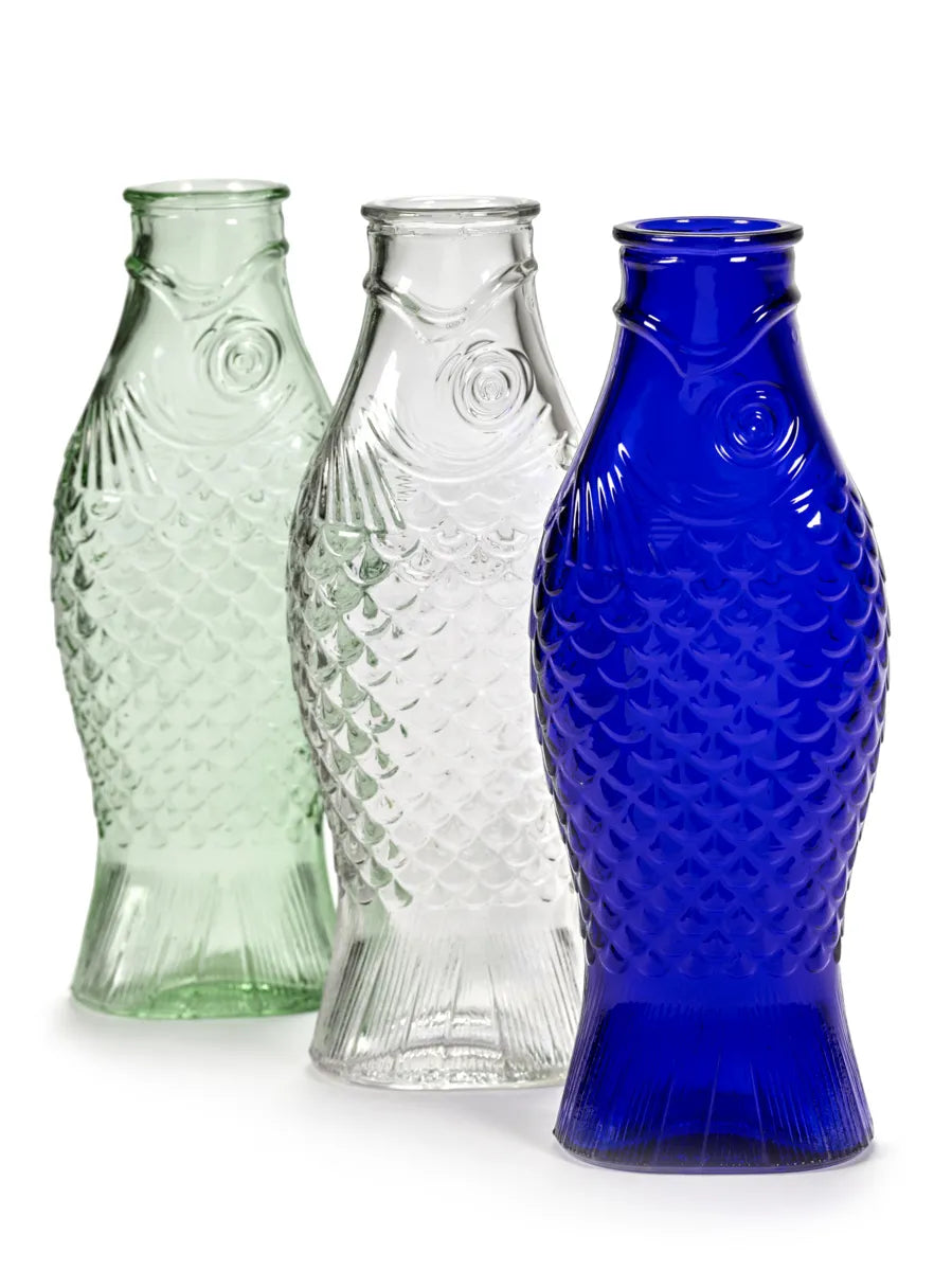 Carafe fish - bleu cobalt