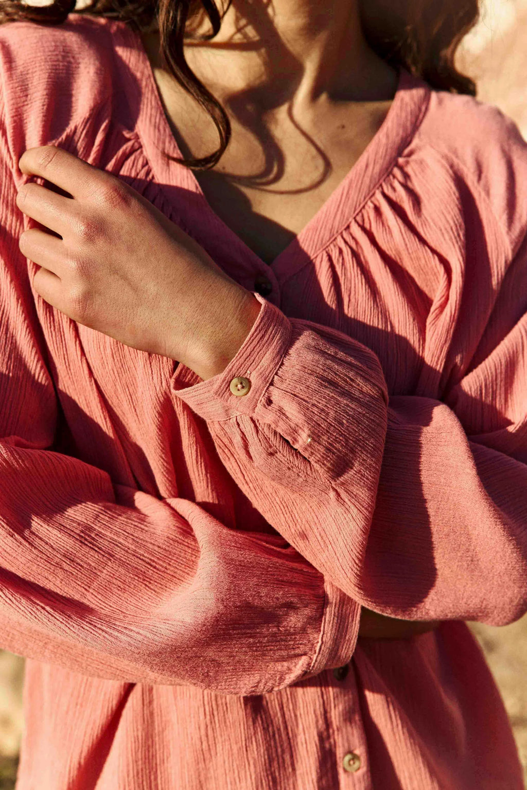 Bertina - blouse blush