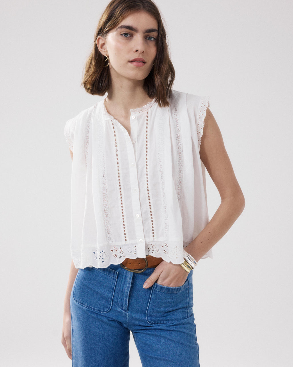 Chemise cybil - ecru 1