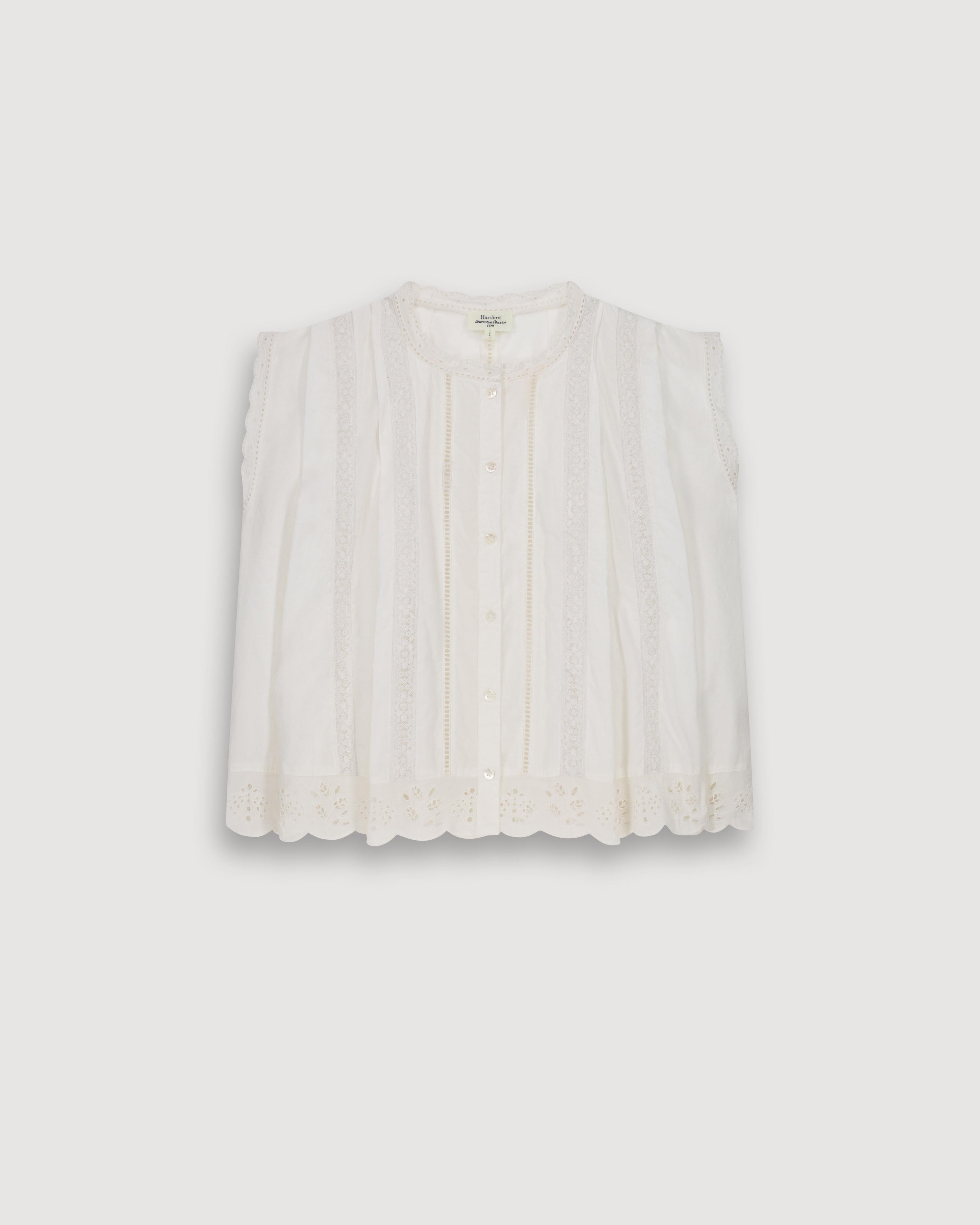 Chemise cybil - ecru 3
