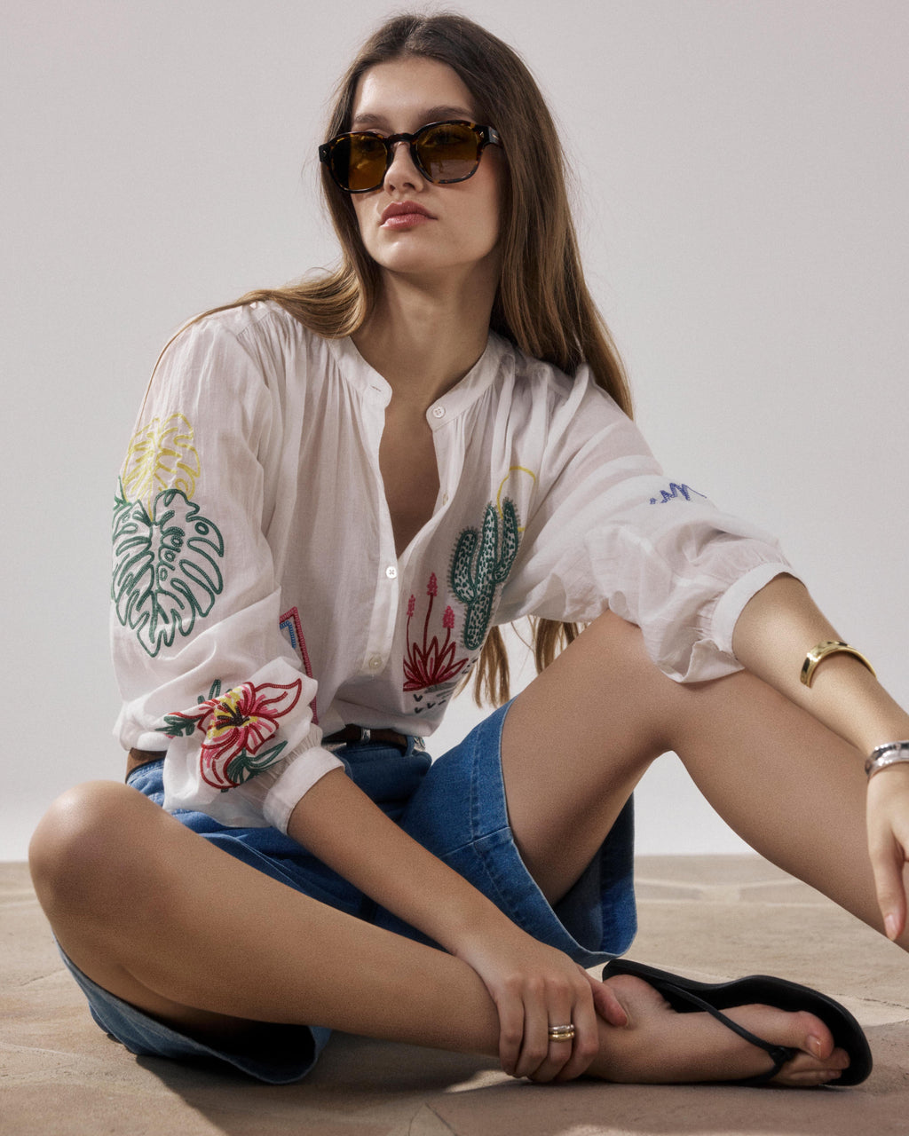 Chemise cielo - ecru 1