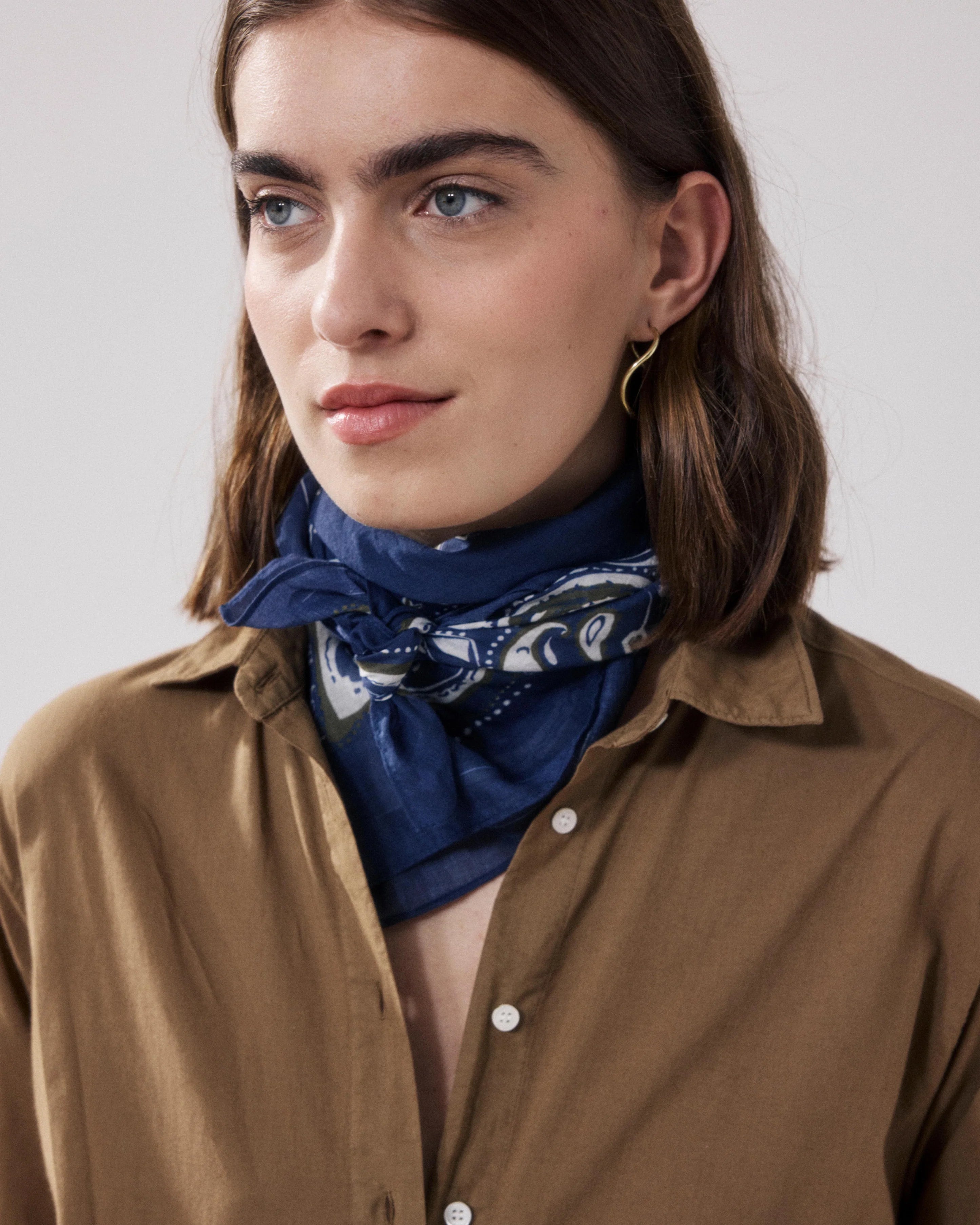 Bandana paisley - indigo
