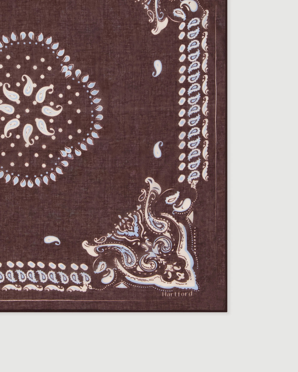 Bandana paisley - wood
