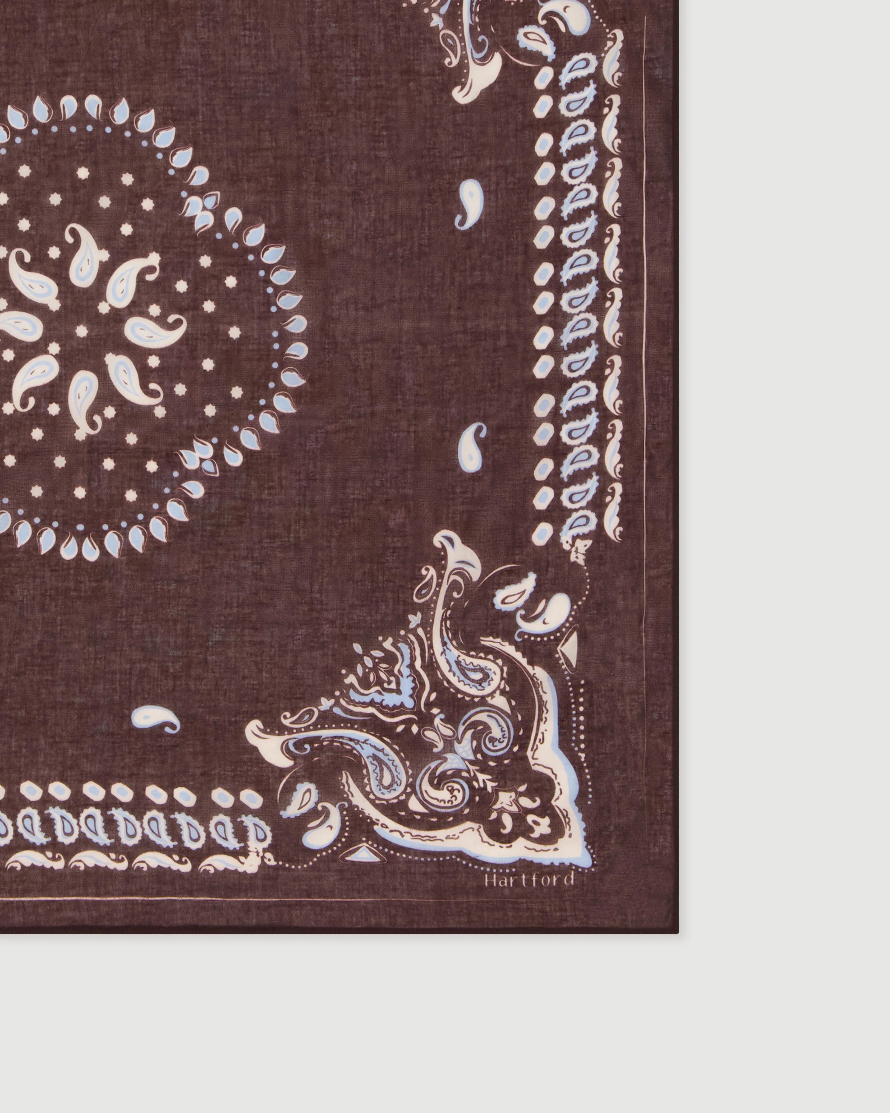 Bandana paisley - wood