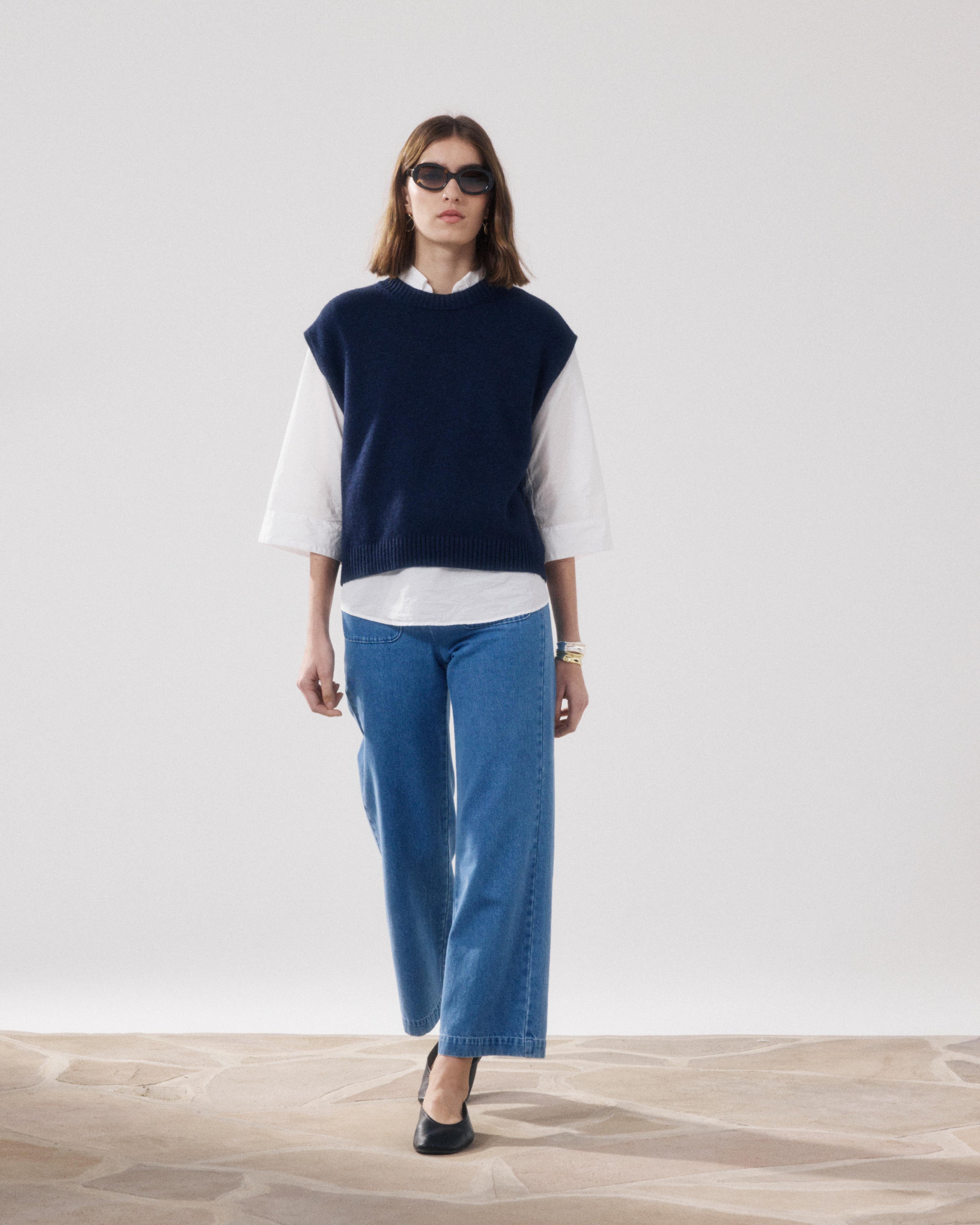 Pull mayra sm - navy 2
