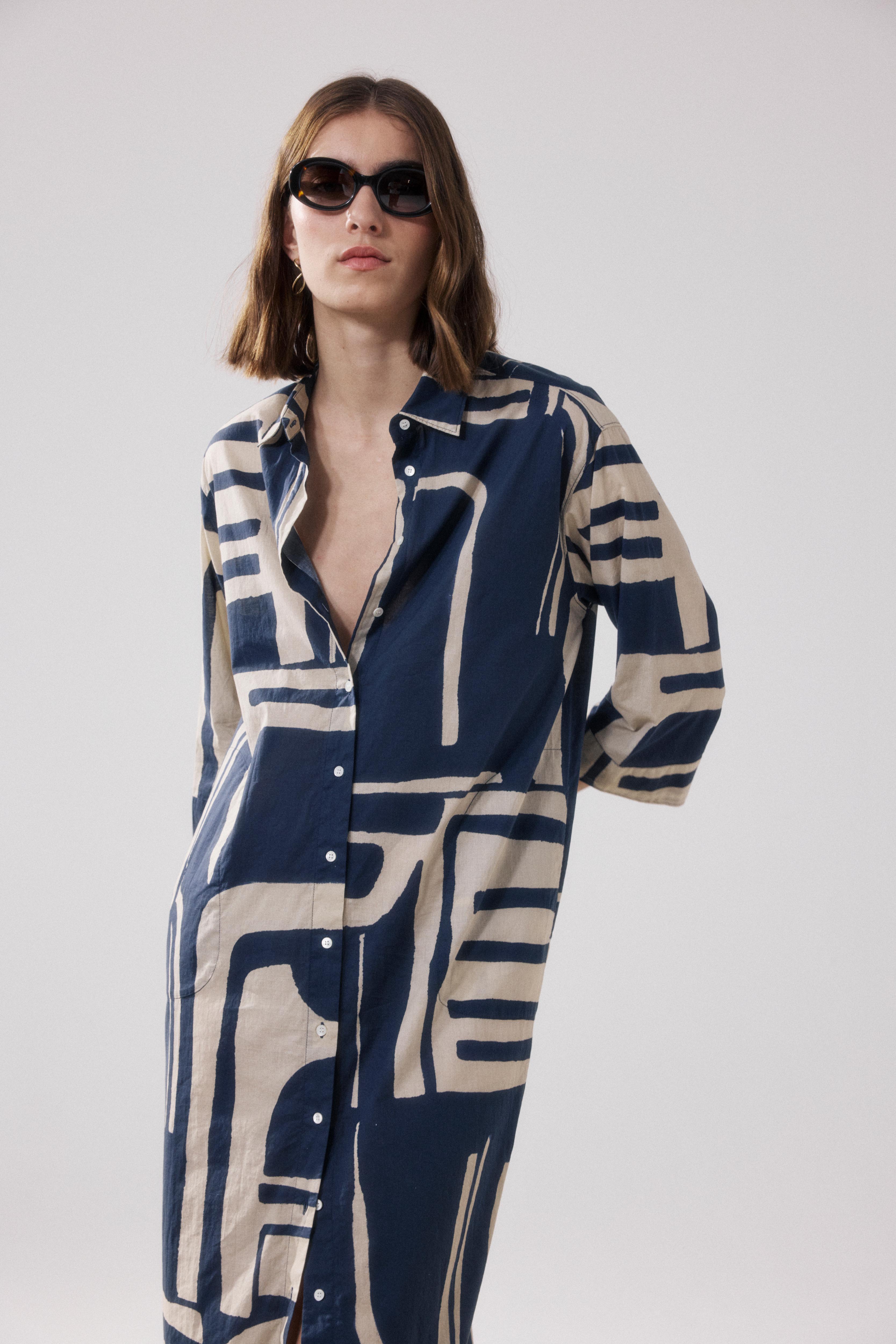 Robe reflexion - natural blue 3