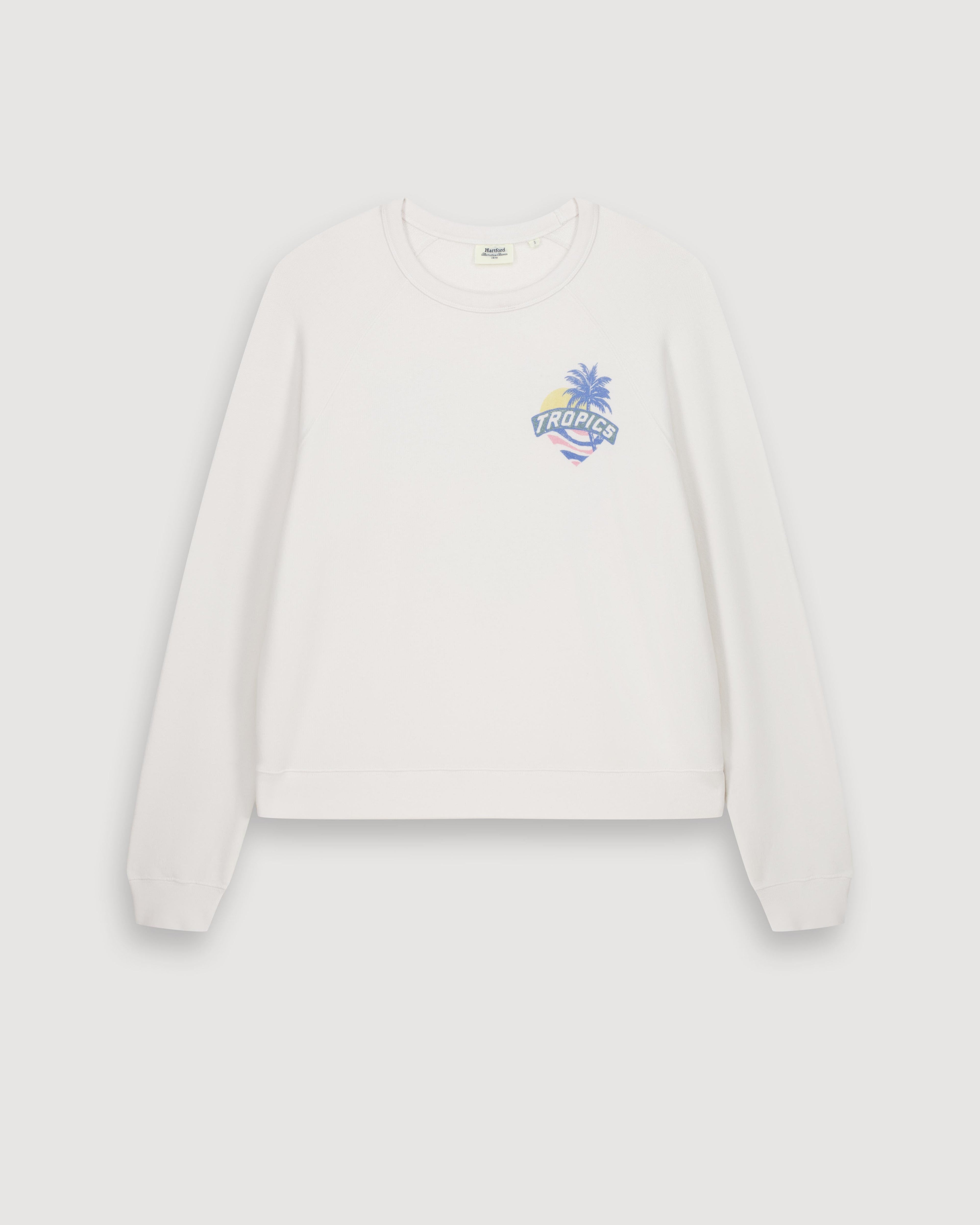 Sweatshirt tatropic - ecru 3