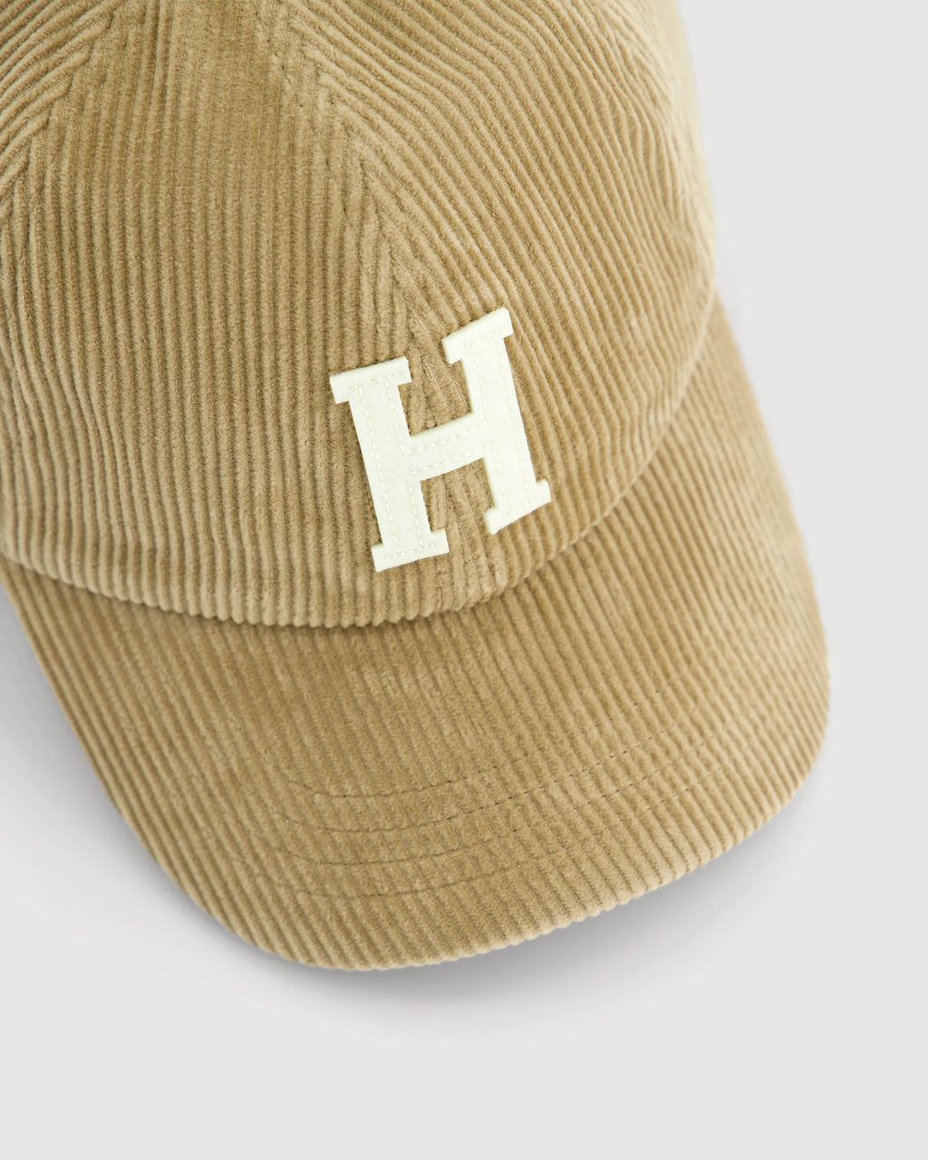 Casquette en velours côtelé - Kaki