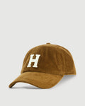 Casquette en velours côtelé - Caramel