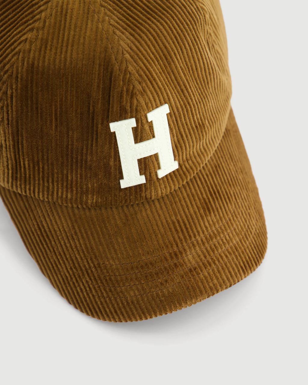 Casquette en velours côtelé - Caramel