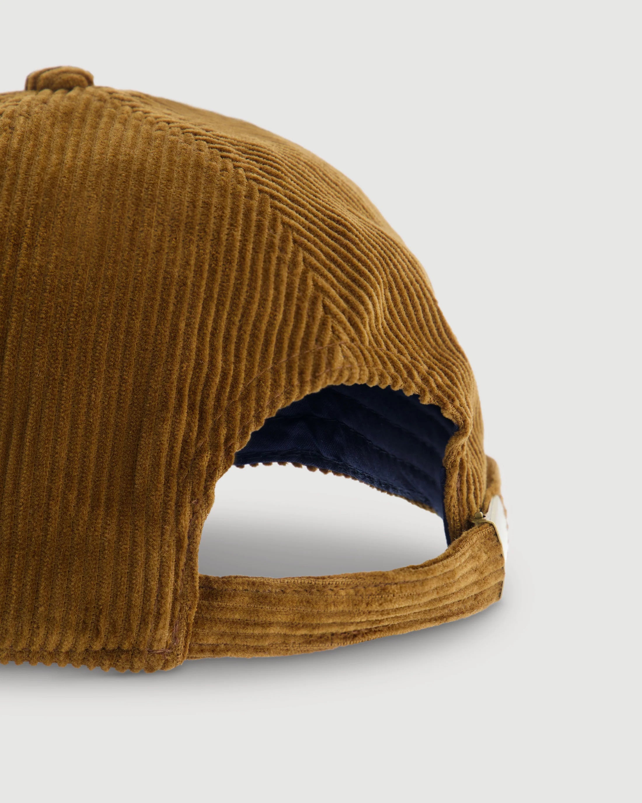 Casquette en velours côtelé - Caramel