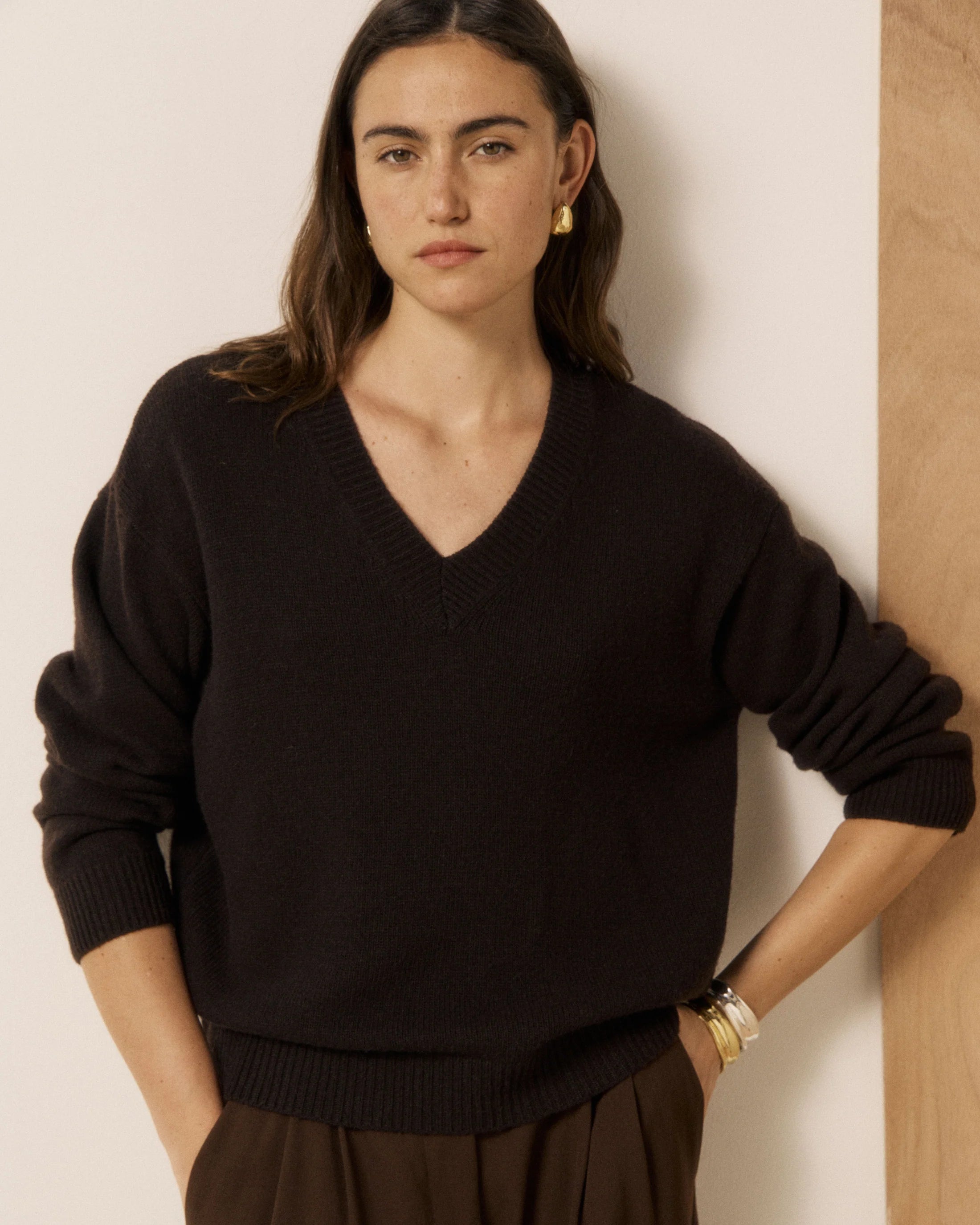 Pull Milano - Marron