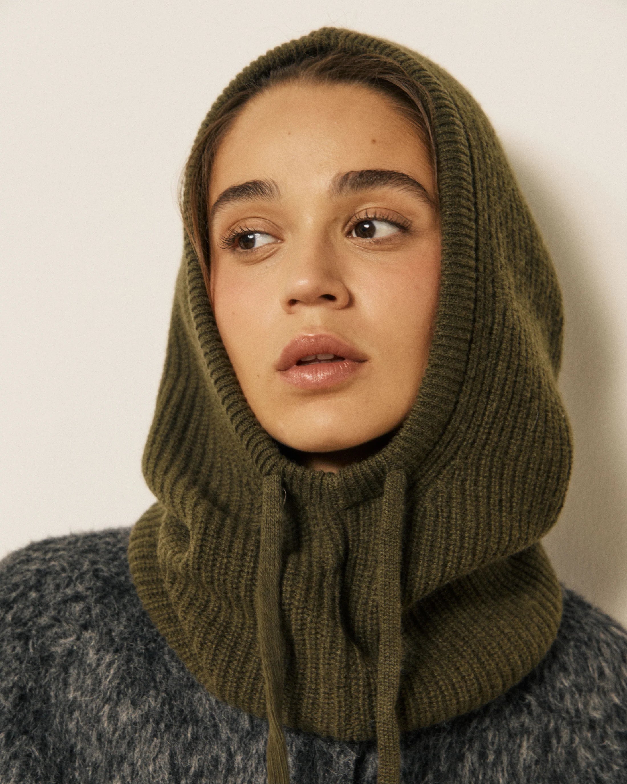 Cagoule Messie - Kaki