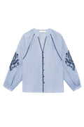 Blena - blouse bleu