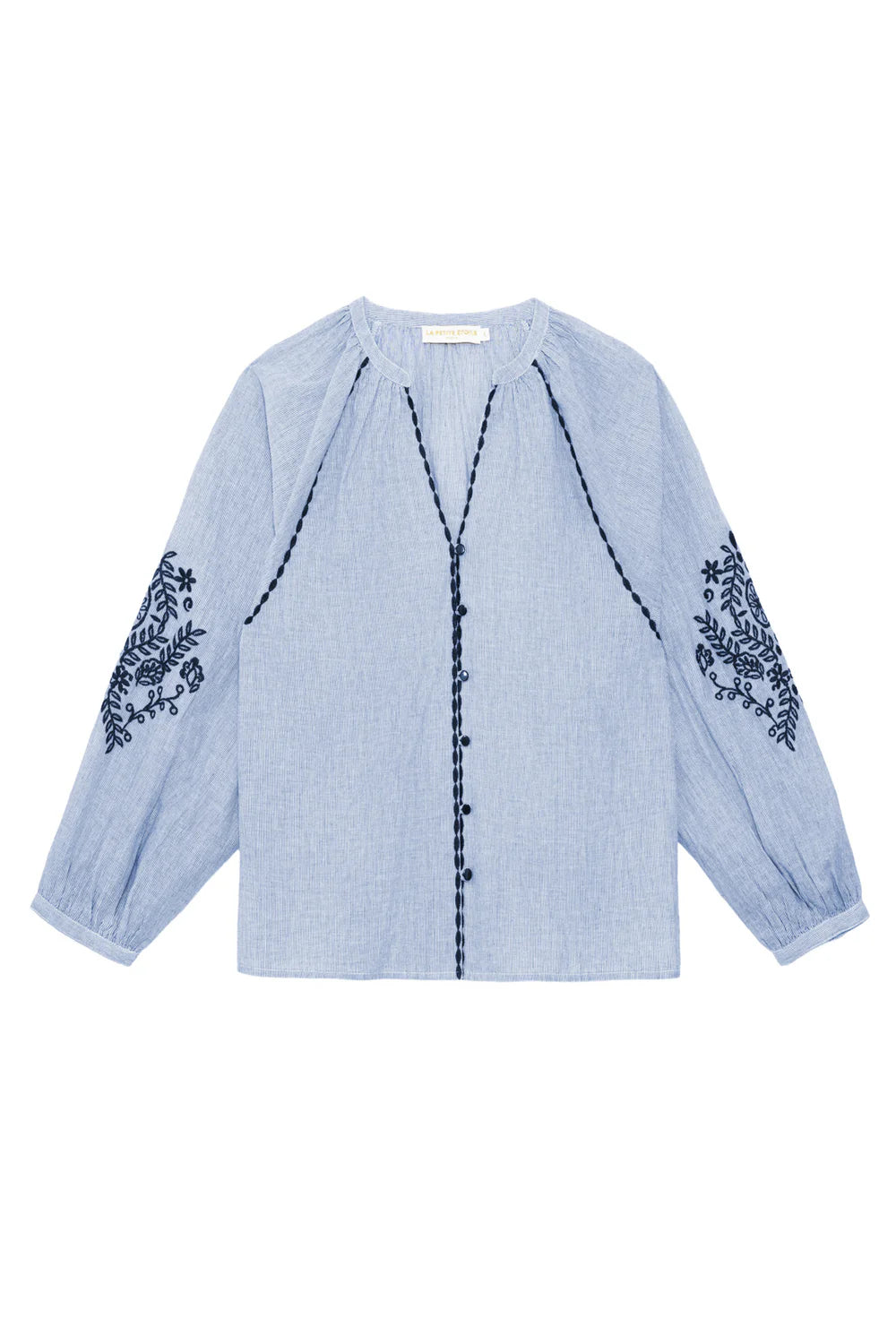 Blena - blouse bleu