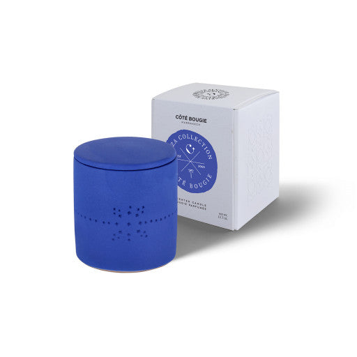 Bougie izza bleu S