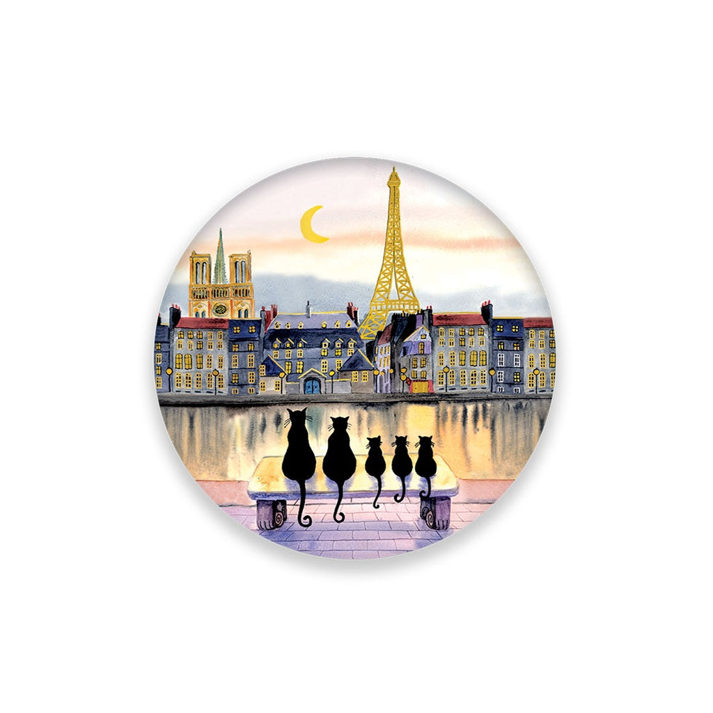 Badge xxl - paris chat