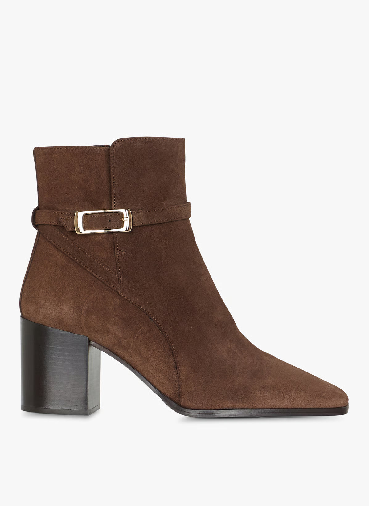 Bottines N°668 - suede marron