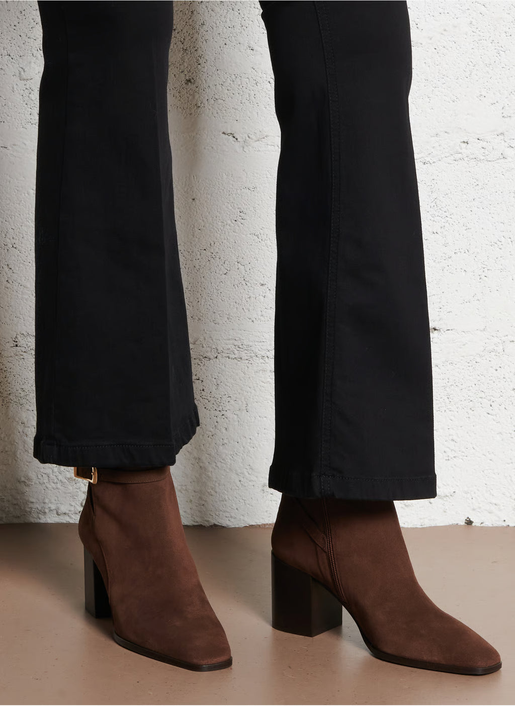Bottines N°668 - suede marron