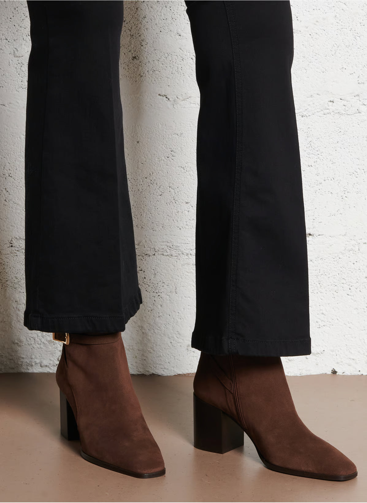 Bottines N°668 - suede marron