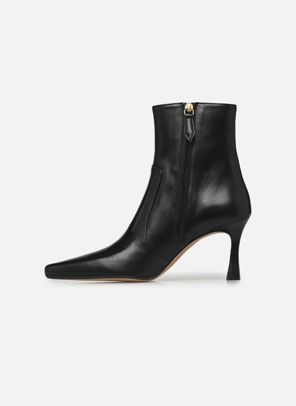 Bottines N°712 cuir nappa noir